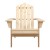 Gardeon Adirondack Wooden Beach Chair, Fir Wood, Eco-Friendly, UV-Resistant, 150kg Capacity, 52x82x86cm, Patio Furniture