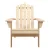 Gardeon Adirondack Wooden Beach Chair, Fir Wood, Eco-Friendly, UV-Resistant, 150kg Capacity, 52x82x86cm, Patio Furniture