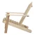 Gardeon Adirondack Wooden Beach Chair, Fir Wood, Eco-Friendly, UV-Resistant, 150kg Capacity, 52x82x86cm, Patio Furniture