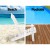 Gardeon White Adirondack Outdoor Chair - Eco-Friendly Fir Wood, 150kg Capacity, UV-Resistant, Wide Armrests, 52x82x86cm