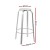 Gardeon 2-Piece Aluminium Bar Stools - 82cm Tall, Rust & UV-Resistant, Indoor/Outdoor Use, Anti-Slip, 150kg Capacity