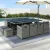 Gardeon 13-Piece Outdoor Dining Set, Wicker Table & Chairs, Seats 12, Grey, UV-Resistant PE Wicker, Tempered Glass Top Gardeon 13-Piece Outdoor Dining Set, Wicker Table & Chairs, Seats 12, Grey, UV-Resistant PE Wicker, Tempered Glass Top