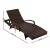 Gardeon Sun Lounge Wicker Lounger - Adjustable Outdoor Beach Chair, Brown, Durable Aluminium Frame with Cushion, 190cm