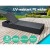 Gardeon 2PC Adjustable Wicker Sun Lounge Set - Outdoor Rattan Day Bed with Cushions, UV-Resistant, 185cm x 60cm x 28