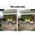 Gardeon 4-Seater Outdoor Wicker Sofa Set - Aluminium Frame, Lime Green Cushions, Tempered Glass Table, Extra Covers