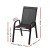 Gardeon 2PC Stackable Outdoor Dining Chairs - Black, Steel Frame, Weather-Resistant, 150kg Capacity, Easy Assembly