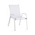 Gardeon 4PC Outdoor Stackable Dining Chairs, White - Weather-Resistant, Steel Frame & Textilene Fabric, 56x70x90cm