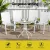Gardeon 4PC Outdoor Stackable Dining Chairs, White - Weather-Resistant, Steel Frame & Textilene Fabric, 56x70x90cm