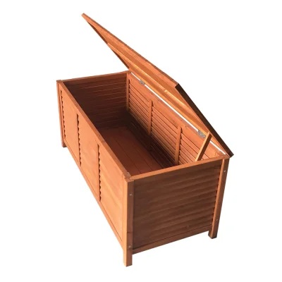 Gardeon 210L Wooden Outdoor Storage Bench Box - Weather-Resistant Fir Wood, Seats 2, Easy Assembly, 1-Year Warranty