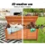 Gardeon 210L Wooden Outdoor Storage Bench Box - Weather-Resistant Fir Wood, Seats 2, Easy Assembly, 1-Year Warranty