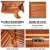Gardeon 210L Wooden Outdoor Storage Bench Box - Weather-Resistant Fir Wood, Seats 2, Easy Assembly, 1-Year Warranty