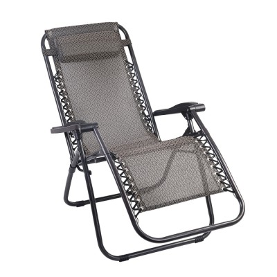 Gardeon Zero Gravity Chair - Beige Folding Outdoor Recliner with Adjustable Sun Lounge, Ventilated Mesh, Steel Frame Gardeon Zero Gravity Chair - Beige Folding Outdoor Recliner with Adjustable Sun Lounge, Ventilated Mesh, Steel Frame