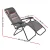 Gardeon Zero Gravity Chair - Beige Folding Outdoor Recliner with Adjustable Sun Lounge, Ventilated Mesh, Steel Frame