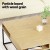 Artiss Coffee Table with Storage Shelf, Metal Frame, 80cm x 80cm x 40cm, Pine Finish, Modern Living Room Centrepiece