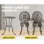 Gardeon 3PC Patio Bistro Set: Cast Aluminium Bronze, Weather-Resistant, Vintage Design with Parasol Hole, Easy Assembly