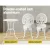 Gardeon 3PC White Aluminium Patio Set - Weather-Resistant Bistro Dining Chairs with Parasol Hole for Outdoor Serenity Gardeon 3PC White Aluminium Patio Set - Weather-Resistant Bistro Dining Chairs with Parasol Hole for Outdoor Serenity