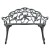 Gardeon 100cm Vintage Green Cast Aluminium Outdoor Garden Bench - Weather-Resistant, Classic Design, EN581 Certified