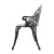 Gardeon 100cm Vintage Green Cast Aluminium Outdoor Garden Bench - Weather-Resistant, Classic Design, EN581 Certified
