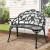Gardeon 100cm Vintage Green Cast Aluminium Outdoor Garden Bench - Weather-Resistant, Classic Design, EN581 Certified