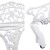 Gardeon 100cm Cast Aluminium Vintage White Garden Bench - Weather-Resistant, 220kg Capacity, Easy Assembly