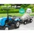 Gardeon Mesh Garden Steel Cart, Green - Heavy-Duty, Weather-Resistant, 400kg Capacity, ATV Compatible, Easy Assembly