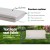 Gardeon 3-Seater Outdoor Swing Chair with Adjustable Canopy, Beige - Powder-Coated Steel Frame, Water-Resistant Cushions
