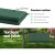 Gardeon Outdoor 3-Seater Swing Chair with Adjustable Canopy, Powder-Coated Steel Frame, Removable Cushions, Green