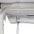 Gardeon Outdoor 3-Seater Swing Chair with Adjustable Canopy, Powder-Coated Steel Frame & Textilene Seat, White/Grey