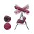 Gardeon Wine Red 3-Seater Outdoor Swing Chair with Adjustable Canopy, Powder-Coated Steel Frame, and Removable Cushions Gardeon Wine Red 3-Seater Outdoor Swing Chair with Adjustable Canopy, Powder-Coated Steel Frame, and Removable Cushions