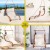 Gardeon Wooden Hammock Chair: Indoor/Outdoor Lounge with Cushions, Pine Frame, Cup Holder, and Footrest - Cream/Black