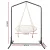 Gardeon 100cm Hammock Chair with Stand - Indoor/Outdoor Swing, 120kg Capacity, 360° Rotation, Steel Frame, Eco-Friendly