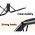 Gardeon 100cm Hammock Chair with Stand - Indoor/Outdoor Swing, 120kg Capacity, 360° Rotation, Steel Frame, Eco-Friendly