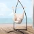 Gardeon Hammock Chair Outdoor Camping Set, Cream, Polyester Cotton, 180kg Capacity, Steel Stand, Indoor/Outdoor Use