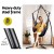 Gardeon Hammock Chair Outdoor Camping Set, Polyester Cotton Blend, 100x45x145cm, Grey, Steel Stand, 180kg Capacity
