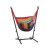 Gardeon Hammock Chair Outdoor Camping with Stand, Metal Frame, Rainbow, 124x107.5x153.5cm, Cozy Relaxation Retreat