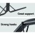 Gardeon Hammock Chair with Stand, Macrame 2-Seater, Polyester-Cotton, Grey, 120x70x120cm, Indoor/Outdoor Relaxation