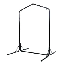 Gardeon Heavy-Duty 2-Person Hammock Chair Stand, Powder-Coated Steel, 200kg Capacity, Indoor/Outdoor, 360° Rotation