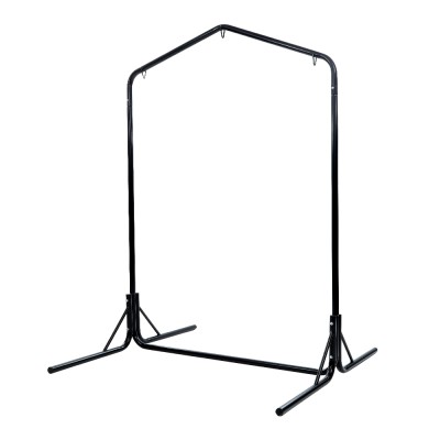 Gardeon Heavy-Duty 2-Person Hammock Chair Stand, Powder-Coated Steel, 200kg Capacity, Indoor/Outdoor, 360° Rotation
