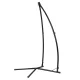 Gardeon Heavy-Duty Steel Hammock Chair Stand, 2.1m, Weather-Resistant, 120kg Capacity, Indoor/Outdoor, Black Finish
