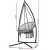 Gardeon Hammock Chair with Steel Stand, Macrame Polyester Cotton, 60cm Seat, Grey, Outdoor Swing with Tassels