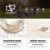 Gardeon Hammock Chair with Steel Stand, Polyester Cotton, 150x90cm, Cream, Outdoor/Indoor, Durable & Easy Install