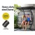 Gardeon Double Hanging Egg Swing Chair with Canopy, Hand-Woven Wicker, Steel Frame, 2-Seater, UV Resistant, Grey