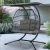 Gardeon Double Hanging Egg Swing Chair with Canopy, Hand-Woven Wicker, Steel Frame, 2-Seater, UV Resistant, Grey Gardeon Double Hanging Egg Swing Chair with Canopy, Hand-Woven Wicker, Steel Frame, 2-Seater, UV Resistant, Grey