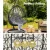 Gardeon Outdoor Egg Swing Chair - Handcrafted Wicker Rattan, 360° Rotatable, Grey, 150kg Capacity, UV-Resistant Cushion
