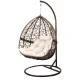 Gardeon Outdoor Egg Swing Chair - Handcrafted Wicker, 360° Rotatable, Anti-Rust Frame, Soft Cushion, 150kg Capacity