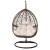 Gardeon Outdoor Egg Swing Chair - Handcrafted Wicker, 360° Rotatable, Anti-Rust Frame, Soft Cushion, 150kg Capacity