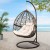 Gardeon Outdoor Egg Swing Chair - Handcrafted Wicker, 360° Rotatable, Anti-Rust Frame, Soft Cushion, 150kg Capacity