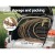 Gardeon Outdoor Egg Swing Chair - Handcrafted Resin Wicker, Foldable Pod Stand, Anti-Rust Frame, 150kg Capacity, Yellow