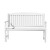 Gardeon 2-Seater Outdoor Wooden Garden Bench - White Fir Wood, Weather-Resistant, 300kg Capacity, Elegant Jali Design
