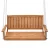 Gardeon Wooden Porch Swing Chair, 2-Seater, Teak Finish, 300kg Capacity, Indoor/Outdoor Use, Easy Assembly, 119x65x55cm